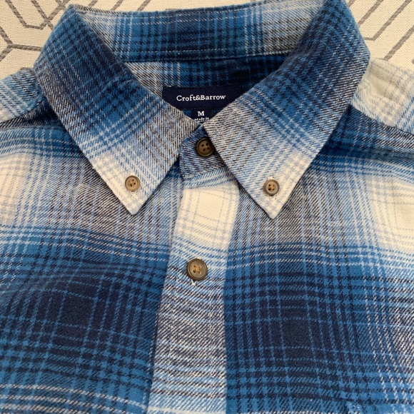 Croft&Barrow Blue Flannel - Picture 4 of 7